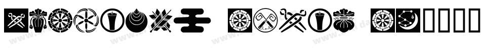 Oriental Icons IV字体转换